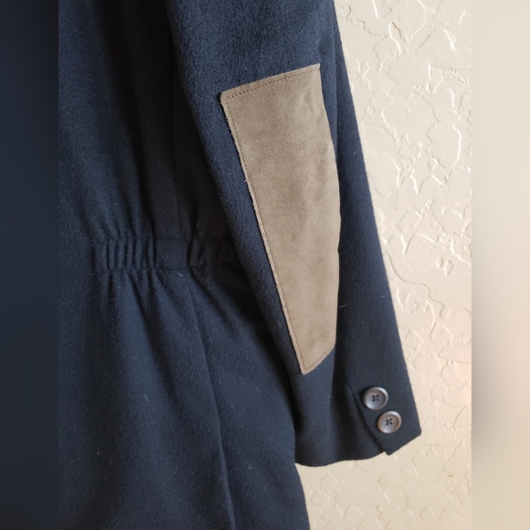 Tallia Black Blazer with Tan Accents - Picture 3 of 16